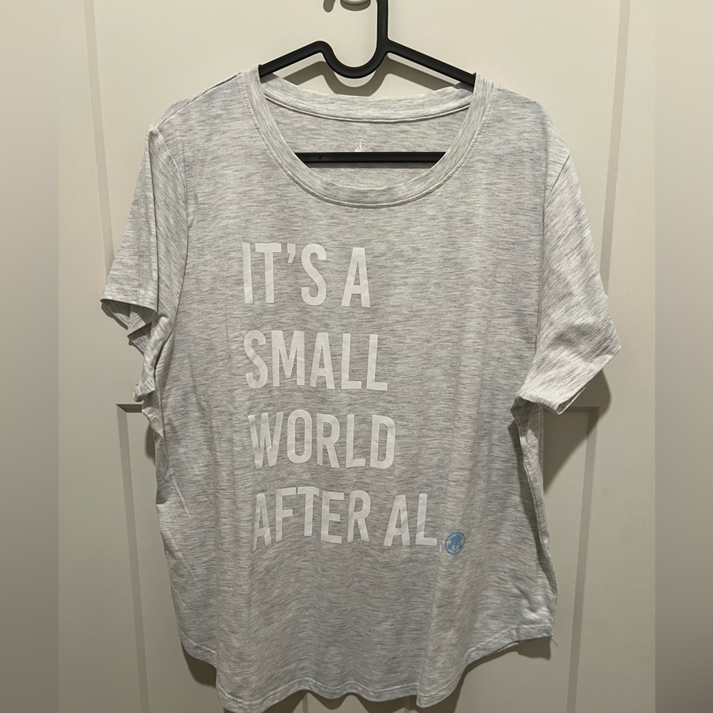Disney Light Gray Authentic It’s A Small World T-Shirt